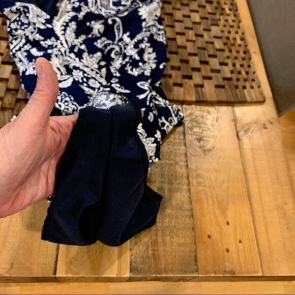 Nordstrom Vintage Havana Stretchy Paisley Romper - Picture 9 of 16